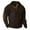 *Brown, variant on Coorders Mens Long Sleeve Crewneck Sweatshirts, Western Corduroy Sweatshirt with No Hood, Men's Casual Corduroy Henley Hoodies Tops ,Big and Tall Dark Gray,Size M