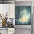 thumbnail image 3 of Yayeee Magnetic Dishwasher Cover for The Front Decoration Home Kitchen Machine Sticker Protector, Night Forest Scene, 3 of 6
