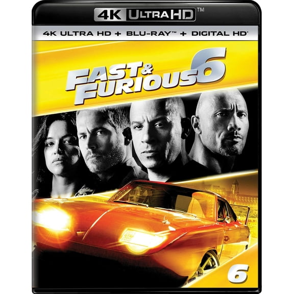 Fast & Furious 6 (4K Ultra HD   Blu-ray)
