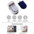 thumbnail image 3 of Tonómetro de presión automático médico, tensiómetro, medidor de pulso de ritmo cardíaco, Monitor de presión arterial de brazo Digital saludable, manguito, 3 of 5