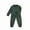 Green*, variant on RUTAYY Children Girls Outfit Sets Long Sleeve Thermal Underwear High Stretch Seamless Winter Warm Base Layer Stylish Classic Clothing Sets