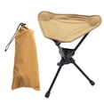 thumbnail image 4 of Taburete plegable para acampar, asiento trípode para pesca, reposapiés portátil, silla de camping, silla plegable portátil para exteriores, 4 of 8