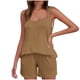thumbnail image 2 of Camisola Tops para las Mujeres Cuello en V sin Mangas con Pantalones de Bolsillo, Pantalones de Mujer Casual para Primavera Verano, 2 of 7