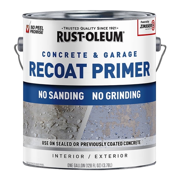Rust-Oleum Garage and Interior Gray Matte Water-Based Primer 1 gal