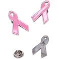 thumbnail image 3 of Official Breast Cancer Awareness Brooch Pins Pink Ribbon Lapel Pins Buttons 30, 3 of 7