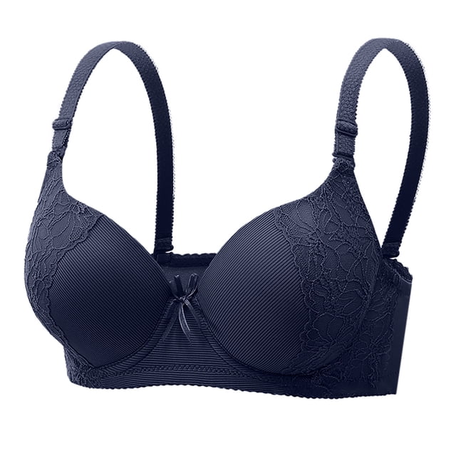 Womens Solid Color Backless Seamless Push-Up U-Shaped Beautiful Back Underwear Everyday Bras