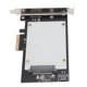 thumbnail image 2 of Tarjeta adaptadora PCIE a U.2 Tarjeta adaptadora PCIE3.0 X4 a SATA Tarjeta adaptadora de disco duro para disco duro SAS SATA U.2 de 2,5 pulgadas, 2 of 10