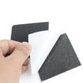 thumbnail image 4 of 6 pares de calcomanías cuadradas antideslizantes para zapatos Plantillas de tacón alto Calcomanías resistentes al desgaste Tamaño L Negro, 4 of 5