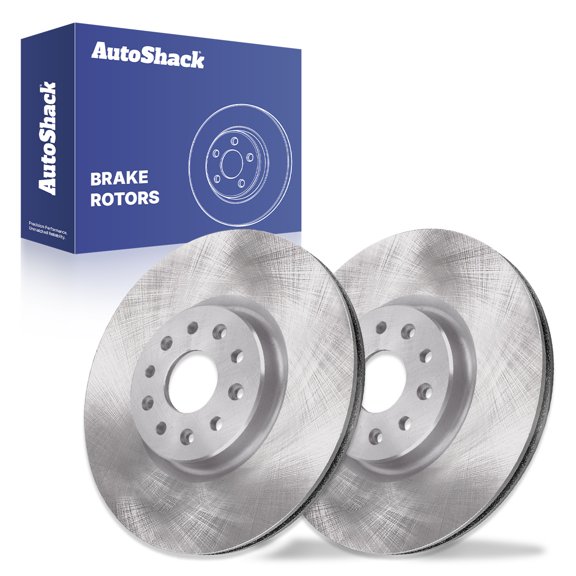 AutoShack Front Brake Rotors for Chrysler, Pacifica 2020-2023 Voyager 2021-2024 Grand Caravan 2022-2024, FWD AWD V6 3.6L - 13.78" (350 mm), 5-Lug