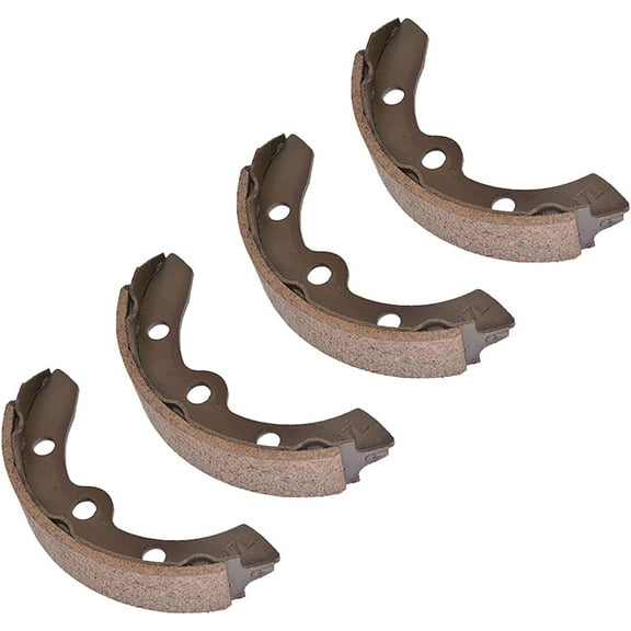 Genrics 4x For DS Club Car Golf Cart 1981-1994 Rear Brake Shoes #1011463 101146302