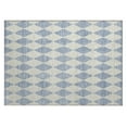 thumbnail image 2 of Addison Rugs Chantille Indoor/Outdoor Transitional Diamonds Sky Washable Rectangle Rug, 1'8" x 2'6", 2 of 6