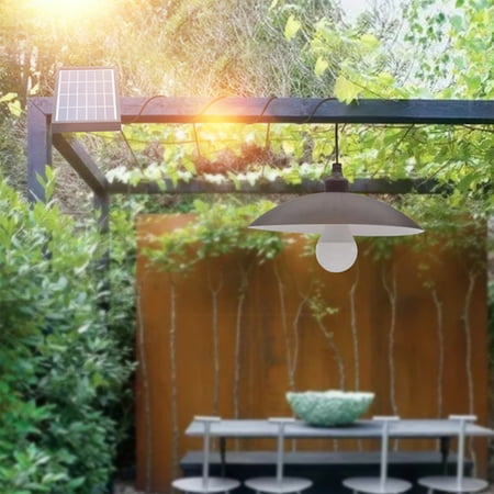 

Solar Pendant Outdoor Solar Sheds Light Indoor With 2 Light Colors & Stepless Dimming 8 Timing IP65 Waterproof Solar Outdoor Light With Remote Control Halloween Decoration Room Home Decor XYZ 5620