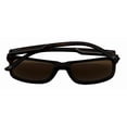 thumbnail image 6 of Timberland Dark Havana Mens Plastic Rectangle Sunglass, Brown Lens TB7254. 52E, 6 of 6