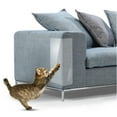 thumbnail image 1 of 14*48cm Cat Sofa Protector Transparent Cat Claw Protector Sticker for Fabric or Leather Sofa 4pcs, 1 of 5