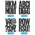 thumbnail image 3 of Unique Bargains 5" Letters Stickers Self Adhesive Big Font Alphabet Letter Stickers for Birthday Bulletin Board 36 Pack, 3 of 6