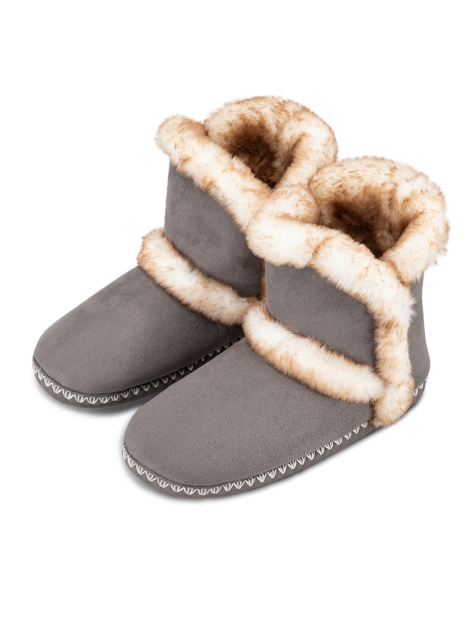 Jessica Simpson Women's Microsuede Whipstitch Slipper Bootie