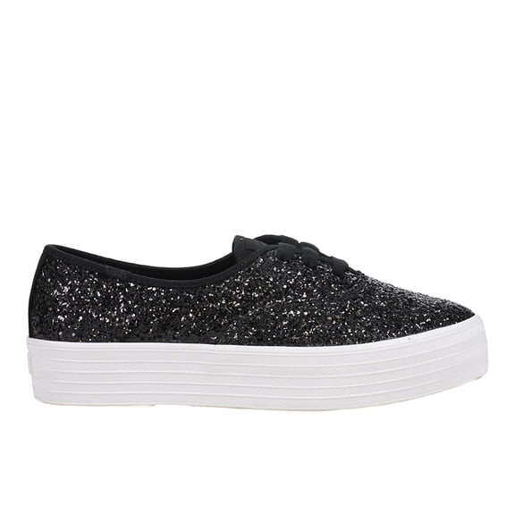 Keds Womens Point Glitter Celebrations Lace Up Athletic Sneakers Casual Sh