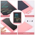 thumbnail image 2 of Tableta de escritura LCD ERUW colorida de 10 pulgadas con Memory Lock, color rosa, 2 of 5