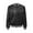 Black, variant on Kids Girls Sparkly Sequin Baseball Jacket Long Sleeve Zip Up Bomber Jacket Hip Hop Dancing Green 6