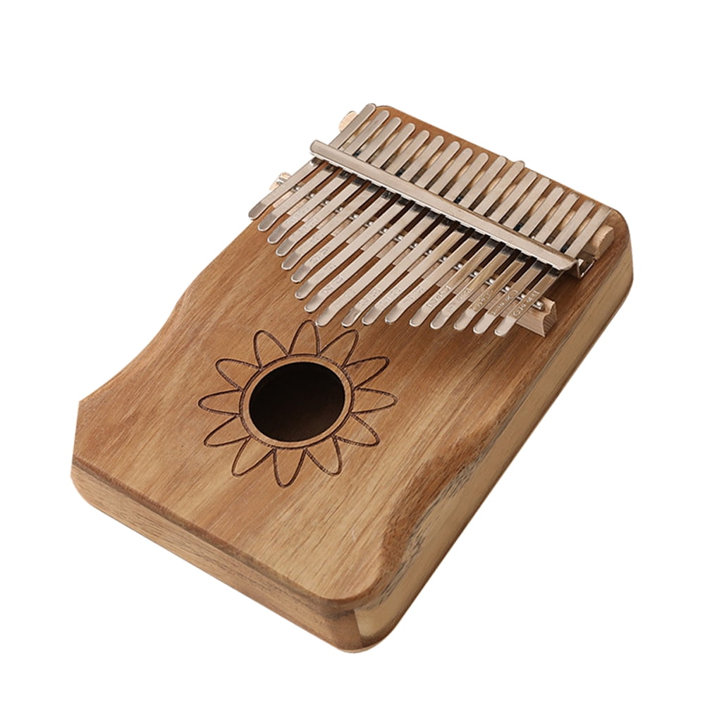 17 Keys Kalimba African Thumb Finger Piano Wood Kalimba Portable