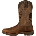thumbnail image 5 of Durango Brown Distressed Flag Embroidery Western Boot, 5 of 7