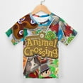 thumbnail image 3 of Animal Crossing Kid's T-Shirt Short Sleeve T-Shirt Tops Summer Tee Shirt for Boys Girls 110CM, 3 of 8