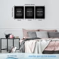 thumbnail image 6 of Grind Hustle Execute Quotes Canvas Wall Art, Motivational Reminder Decor Positive Affirmation Poster Inspiration Success Wall Hanging Picture Encouraging Gift for Home Office Workplace -12X16 3Piece, 6 of 6