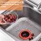 thumbnail image 3 of Yuarrent Juego de 4 Uds. De caja de Color, colador de fregadero de cocina portátil, drenaje de suelo de baño, filtro de pelo, fregadero de Almacenamiento y organización del hogar Yuarrent HA023783-00, 3 of 6