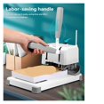 thumbnail image 2 of Office Hot Melt Adhesive Binding Machine, Accounting Book Binding, Small Electric Punching Machine, 2 of 5