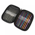 thumbnail image 2 of 22 Pcs/Set Multi Stainless Steel Needles Crochet Hooks Set Knitting Needle Tools With Case Yarn Craft Kit, 2 of 9