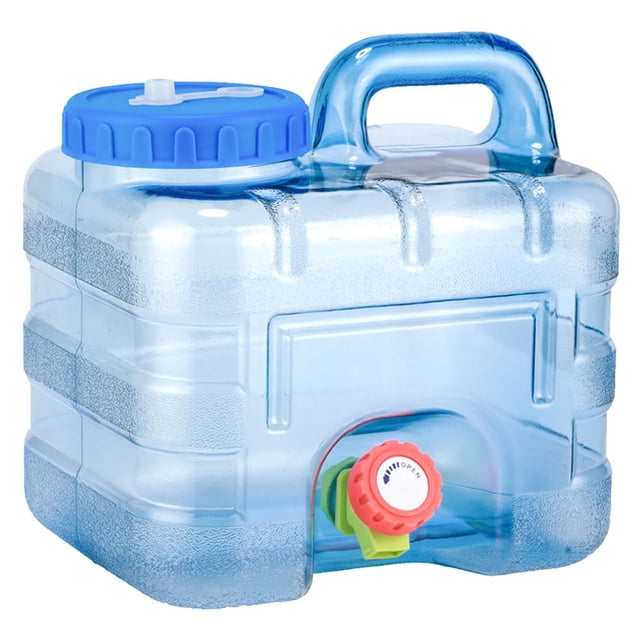 Récipient d'Eau Portable avec Robinet, Seau de Stockage d'Eau