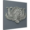 thumbnail image 5 of Ekena Millwork 18 1/4"W x 12 3/8"H x 1 3/4"P Shell Center Onlay, 5 of 6