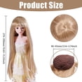 thumbnail image 2 of 1Pc Chemical Fiber Wig Caps Hair Wheat 370 -390mm, 2 of 7