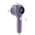 thumbnail image 3 of FHBVT Fabric Shaver and Lint Remover, Rechargeable Sweater Defuzzer with 3-Speed LED Display, Battery Operated, Efficiently Removes Lint, Fuzz, and Pills from Clothes and Fabrics, 3 of 7