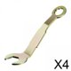 thumbnail image 1 of Llave para puerta corrediza,Llave para puerta corrediza Llave de apertura de 3/8 pulgadas Accesorios,Llave de ajuste para puerta corrediza Colgador para puerta corrediza,Herramienta en ángulo, 1 of 8