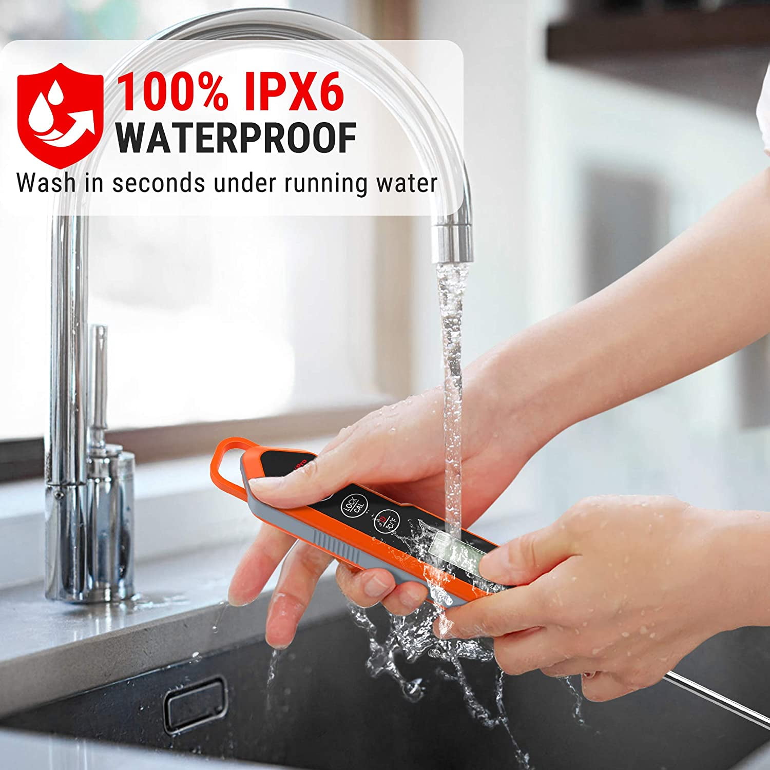 ThermoPro TP15H Waterproof Digital Display Instant Read Cooking Thermometer