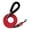 Red, variant on bestolf Dog Leash Nylon Rope Leash 5Ft 6.5Ft 10Ft Leash with Padded Handle for Small Medium Large Dogs Training (Black L)