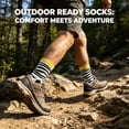 thumbnail image 5 of TELOLY 12Pairs Kids Socks,5-7Years Old Non Slip Socks,Mid-Calf Length Baby Girl Socks,Style2,Xl, 5 of 6