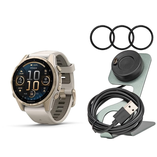 Garmin Fenix 8 43 mm Reloj Inteligente GPS AMOLED Paquete