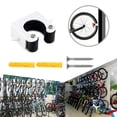 thumbnail image 3 of Colgador de bicicleta montado en la pared Soporte de estante de estacionamiento de pared para bicicleta MTB (negro), 3 of 3