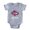 Heather Grey, variant on CafePress - FIN Ugly Beta Fish - Cute Infant Baby Football Bodysuit