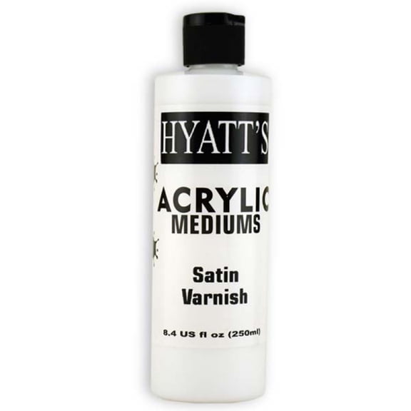 Hyatt's Acrylic 8 Oz Satin Varnish