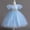 Blue, variant on NAISIBABY Girls Princess Dress(4-13T), Embroidered Sequin Tutu Formal Puff Sleeve Wedding Party Pageant Floral Dress Blue 10T