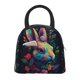 thumbnail image 1 of Disketp Colorful Patterned Rabbit Bolsa Térmica para Almuerzo, Lonchera con Abertura Amplia y Gran Capacidad, Organizador Reutilizable para Mujeres, Hombres y Adultos, 1 of 6