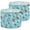 Color 1, variant on Lamp Shades Set of 2 Watercolor Floral Shades Blue Grey Leaves 13" x 13" x 10" Lampshade for Table Lamps Floor Lamps Lamp Shade Replacement Easy Assembly Required