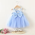 thumbnail image 2 of TAIAOJING Floral Princess Beach Vacation Bag Ruffles Summer Dress Set Girls Sleeveless Baby Toddler Dresses Stylish 18-24M, 2 of 3