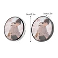 thumbnail image 4 of pitrice Digital Displayed Pixel Badge Pin With Clear Visuals And Smooth Dynamic Playback Fandom Anime Enthusiasts black, 4 of 6
