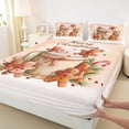 thumbnail image 3 of Castle Fairy Gingerbread Man 4Pcs Bed Sheets for Preppy Children Teens,Merry Christmas King Sheets,Xmas Festival Theme Super Cozy Sheet Set,Breathable Home Decor, 3 of 7