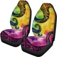 thumbnail image 5 of Uourmeti Car Seat Covers Full Set Automobile Interior Decorate Accessories Polyester, Compatible with SUV Seats Sedan Seats, for Cars Trucks, 5 of 10