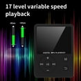 thumbnail image 4 of Mini Reproductor MP3/MP4 con Bluetooth, Pantalla Digital, con Tarjeta de Memoria TF, Radio y Altavoz Integrado. Reproductor de Música., 4 of 6